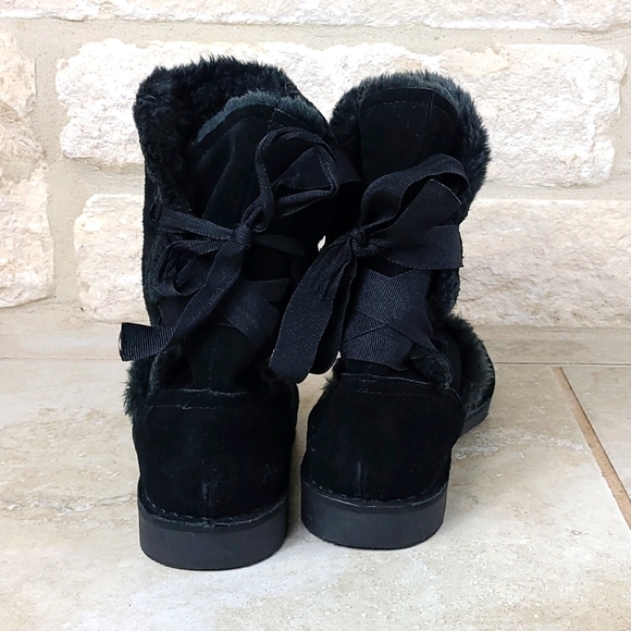 Aldo Suede & Faux Fur Boots, Sz. 6.5-7M - Picture 3 of 10